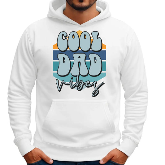 Cool Dad Vibes | Bluza męska z kapturem nadruk DT56 - StoryCups.pl