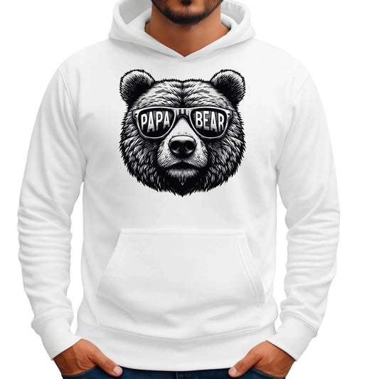 Papa bear | Bluza męska z kapturem dla taty DT62 - StoryCups.pl