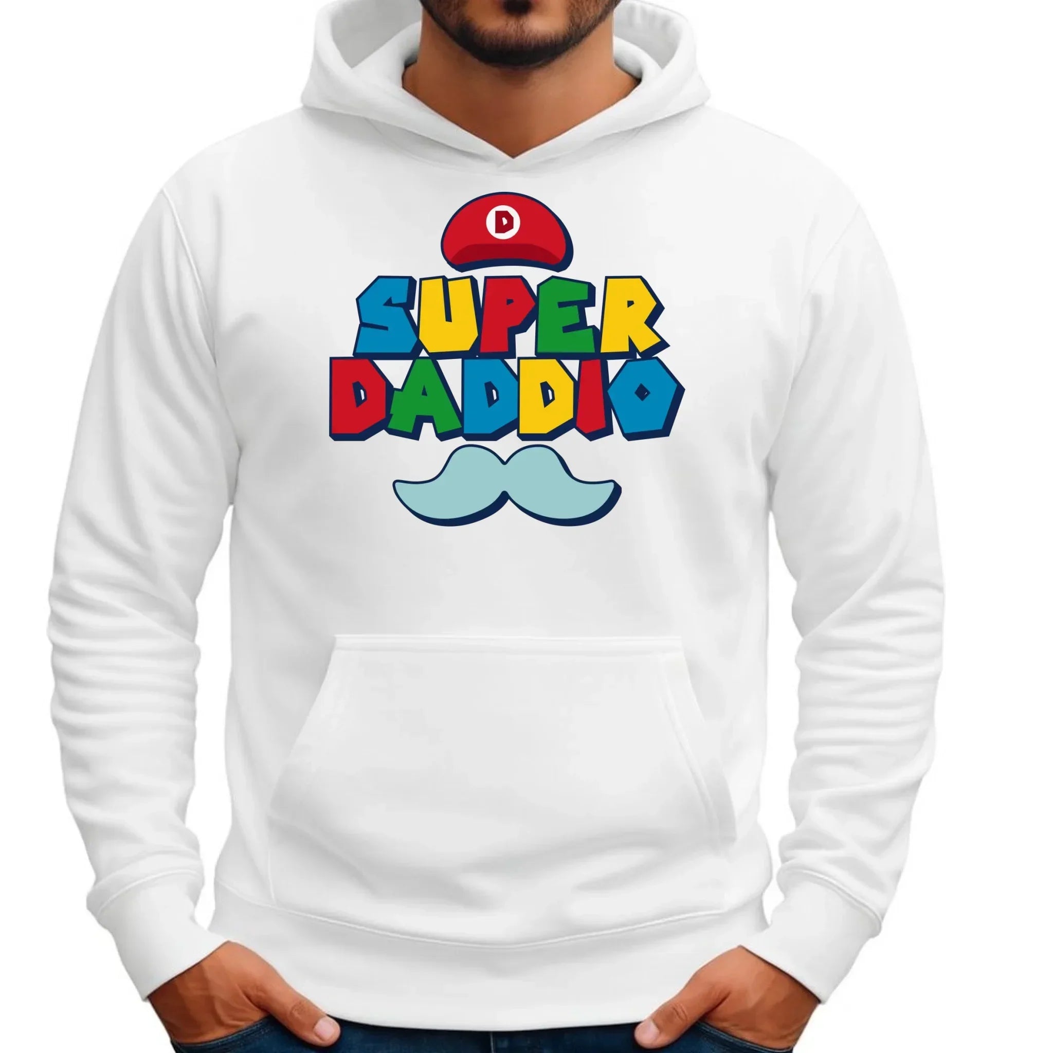 Super Daddio | Bluza męska z kapturem dla taty DT28 - StoryCups.pl