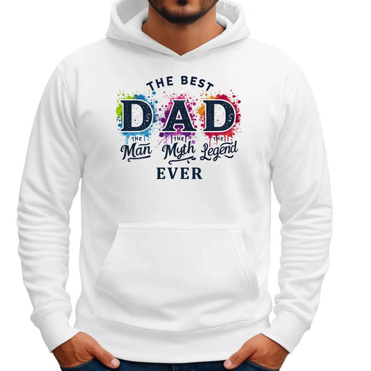 The best dad ever | Bluza męska z kapturem dla taty DT74 - StoryCups.pl