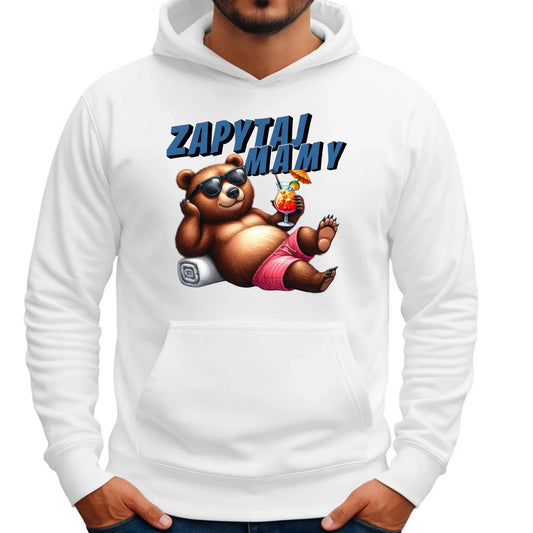 Zapytaj mamy | Bluza męska z kapturem dla taty DT77 - StoryCups.pl