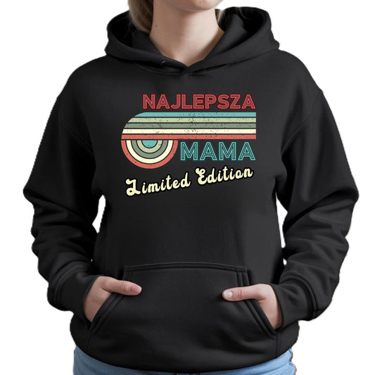 Najlepsza mama | Bluza damska z kapturem prezent dla mamy DM22