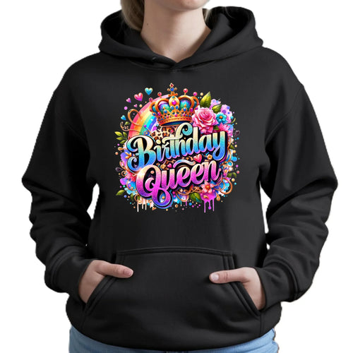 Birthday Queen | Bluza damska z kapturem na urodziny U32 - StoryCups.pl