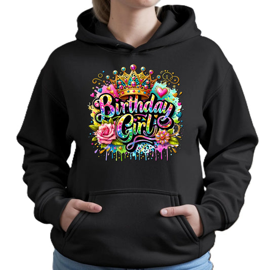 Birthday Girl | Bluza damska z kapturem na urodziny U34