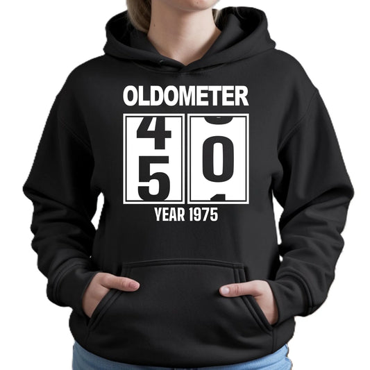 Oldometer 20-85 lat | Bluza damska z kapturem na urodziny U06