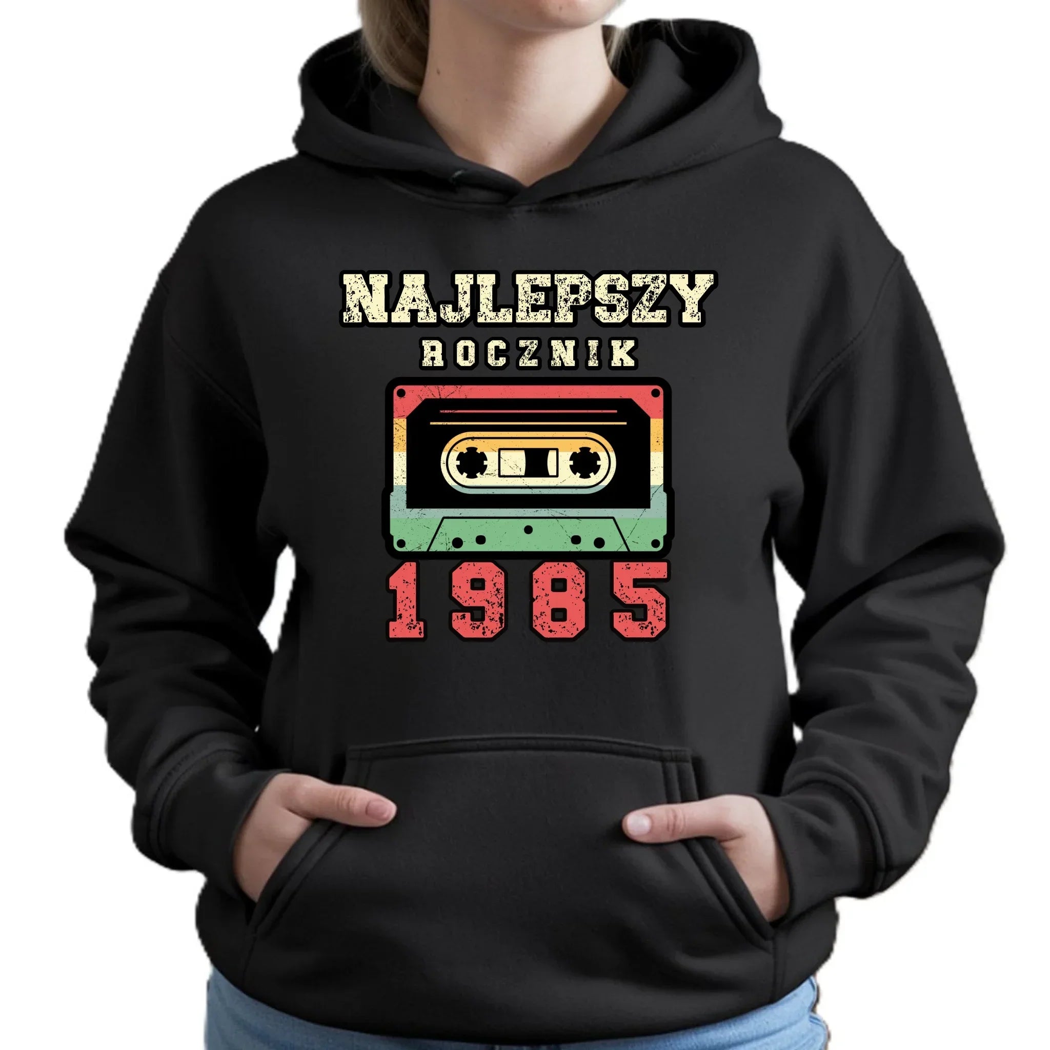 Najlepszy rocznik | Bluza damska z kapturem na urodziny U02 - StoryCups.pl