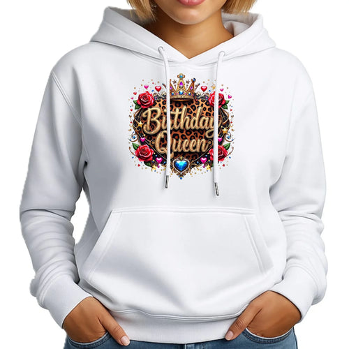 Birthday Queen | Bluza damska z kapturem U33 - StoryCups.pl