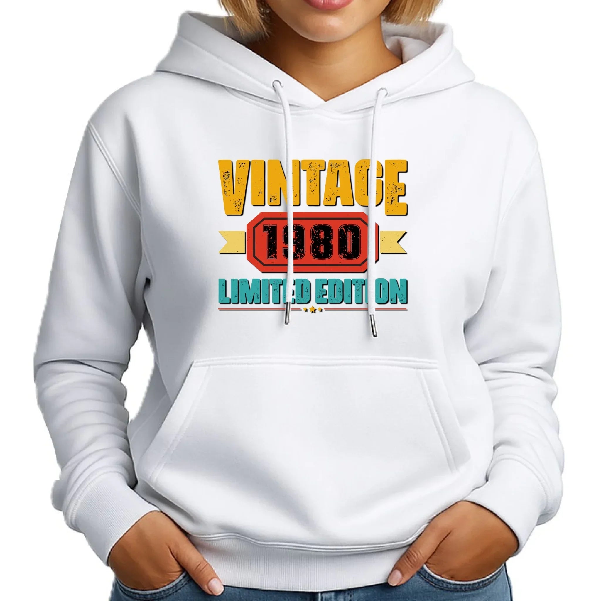 Vintage Limited Edition (data) | Bluza damska z kapturem na urodziny U29 - StoryCups.pl