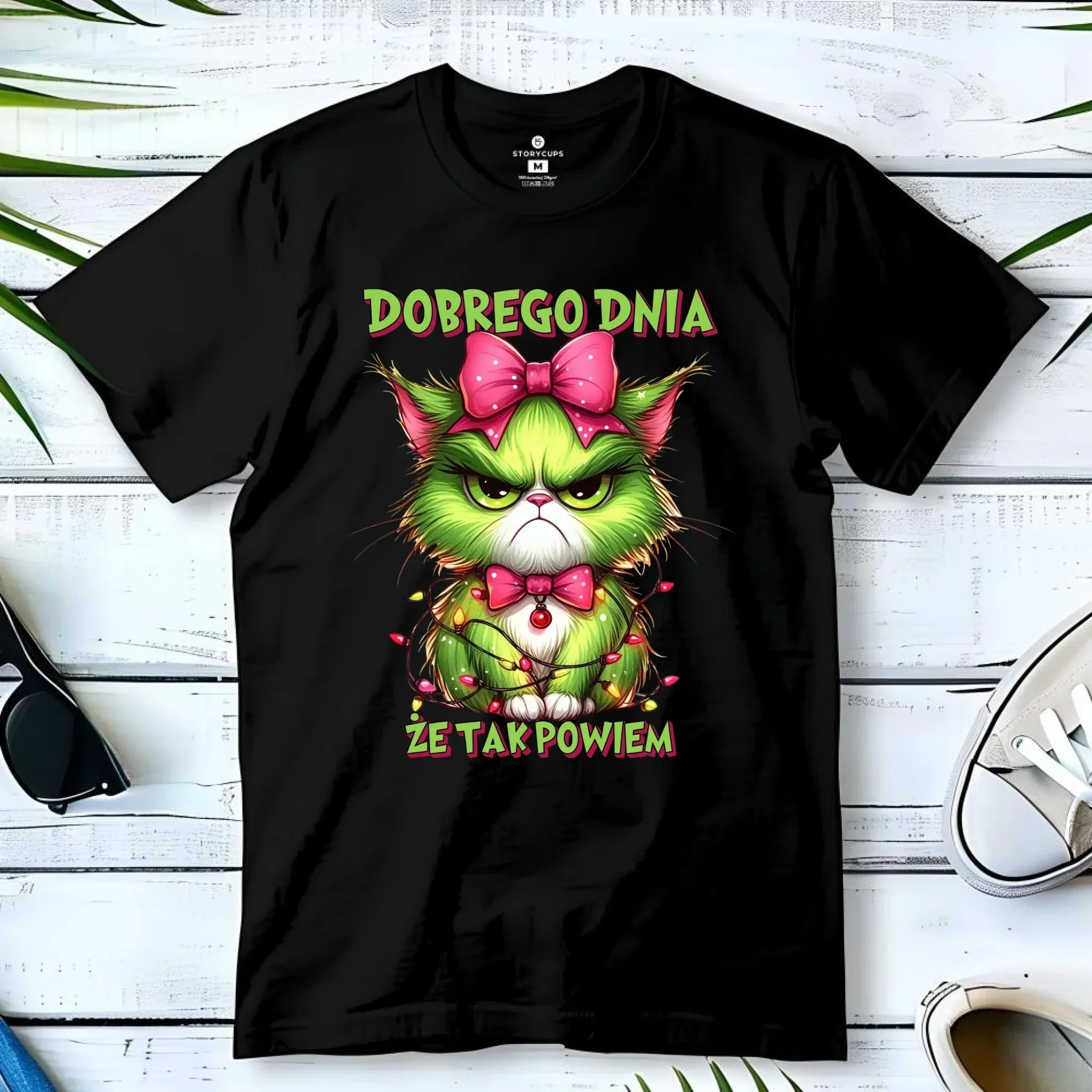 Koszulka dziecięca świąteczna - prezent dla niej - Grinch dobrego dnia, że tak powiem BN153 - StoryCups.pl