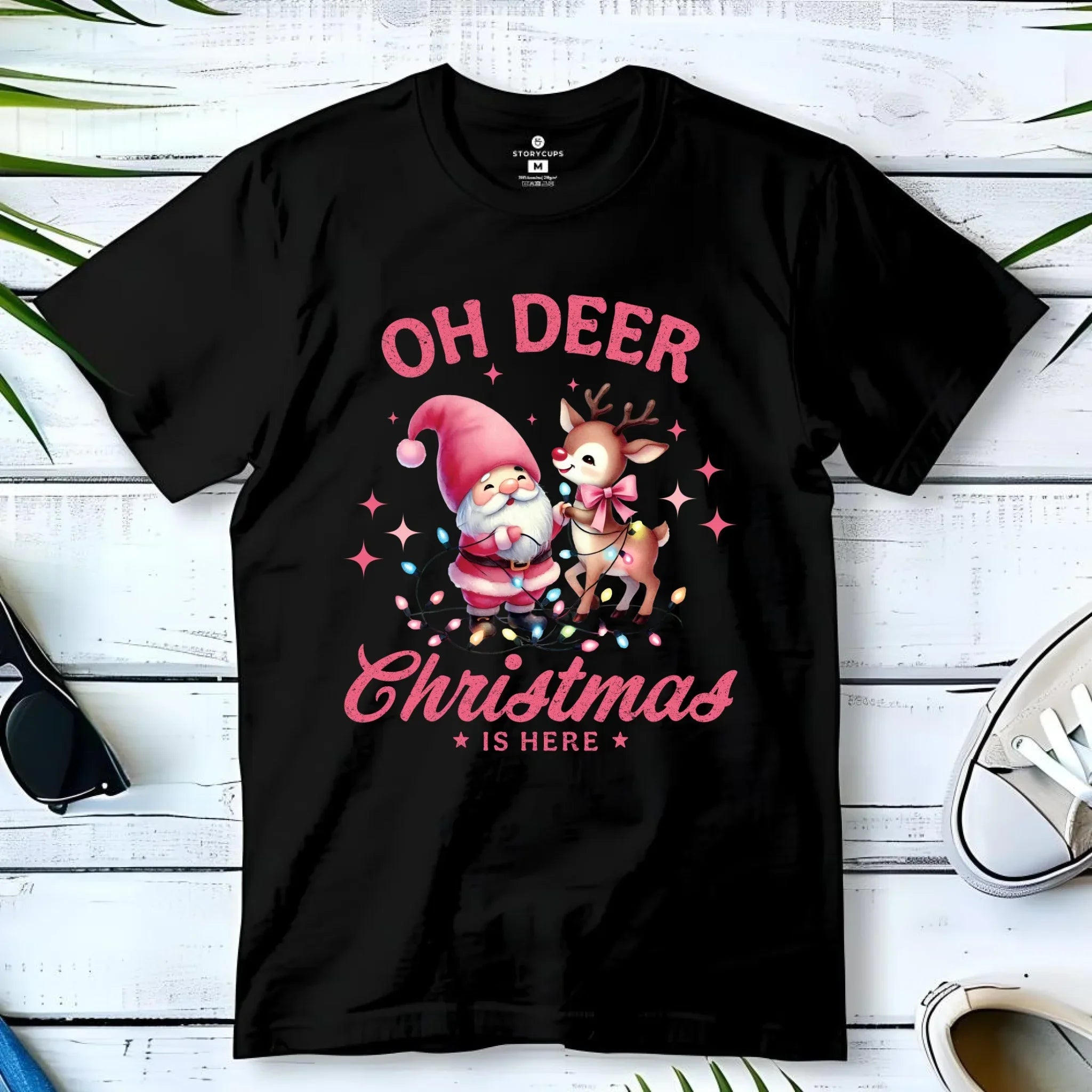 Koszulka dziecięca świąteczna - Oh deer Christmas is here BN59 - StoryCups.pl