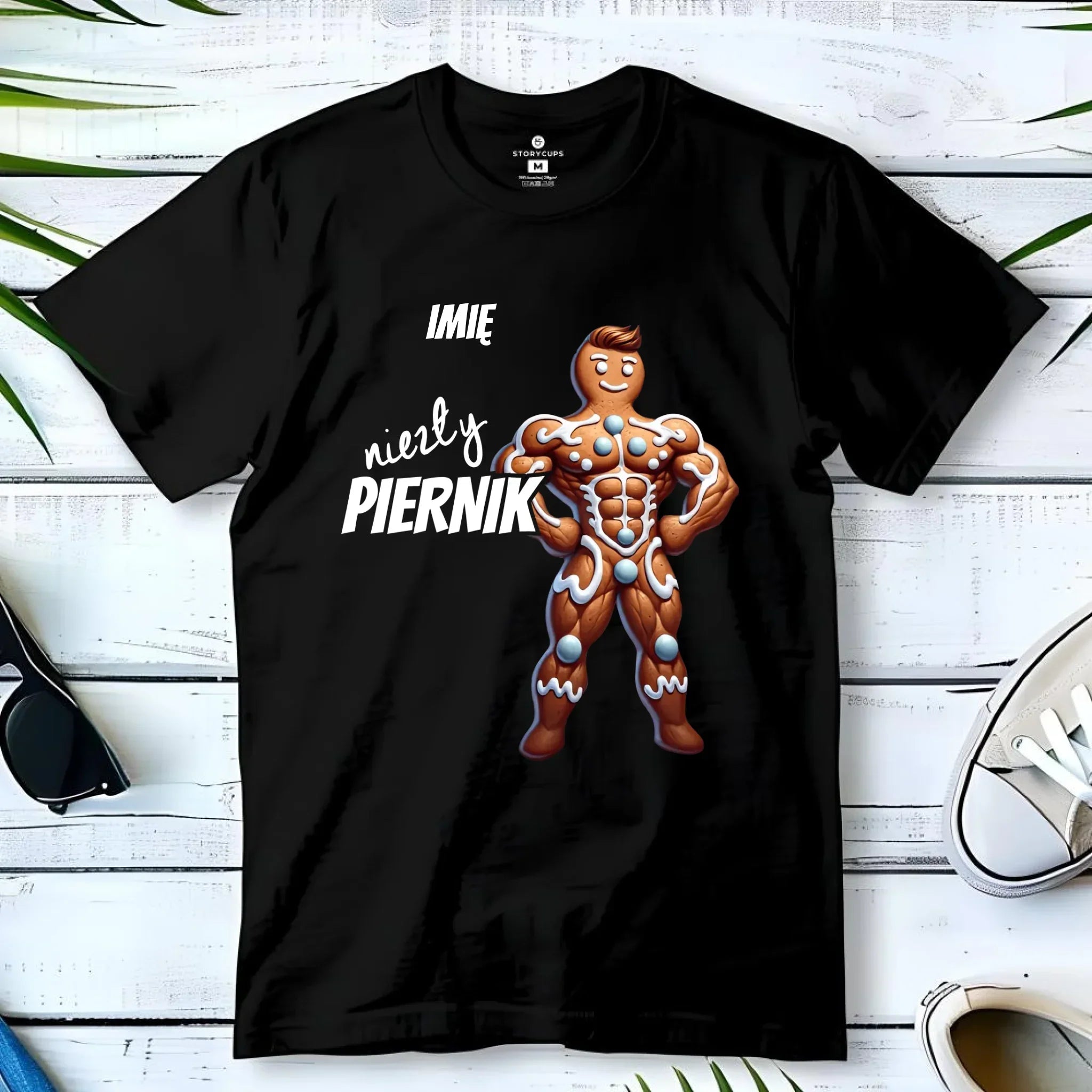 Koszulka dziecięca świąteczna - Niezły piernik - personalizowana BN24 - StoryCups.pl