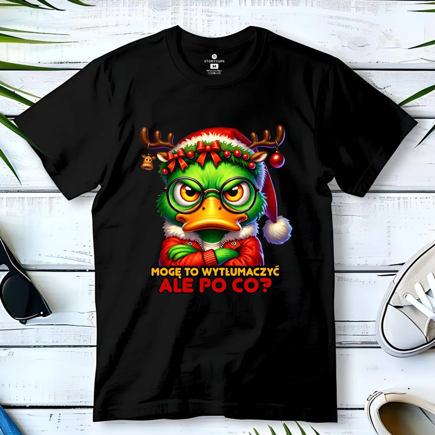 Koszulka dziecięca świąteczna - Mogę to wytłumaczyć Ale po co? BN77