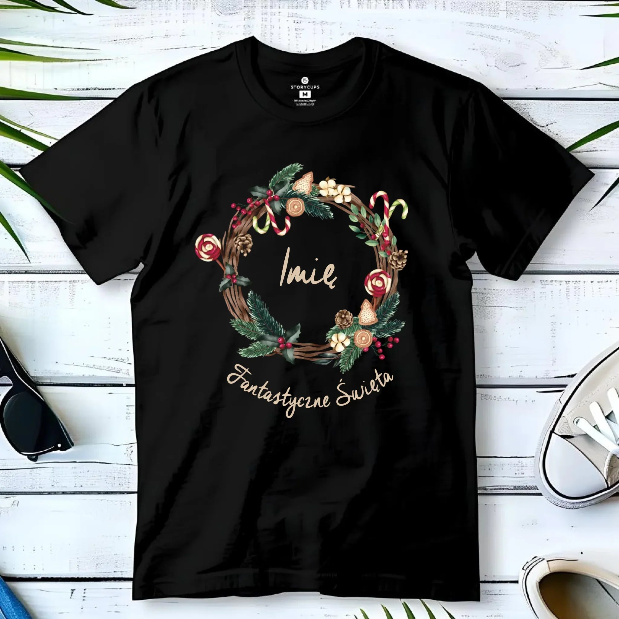Koszulka dziecięca świąteczna - Fantastyczne Święta - personalizowana BN14 - StoryCups.pl