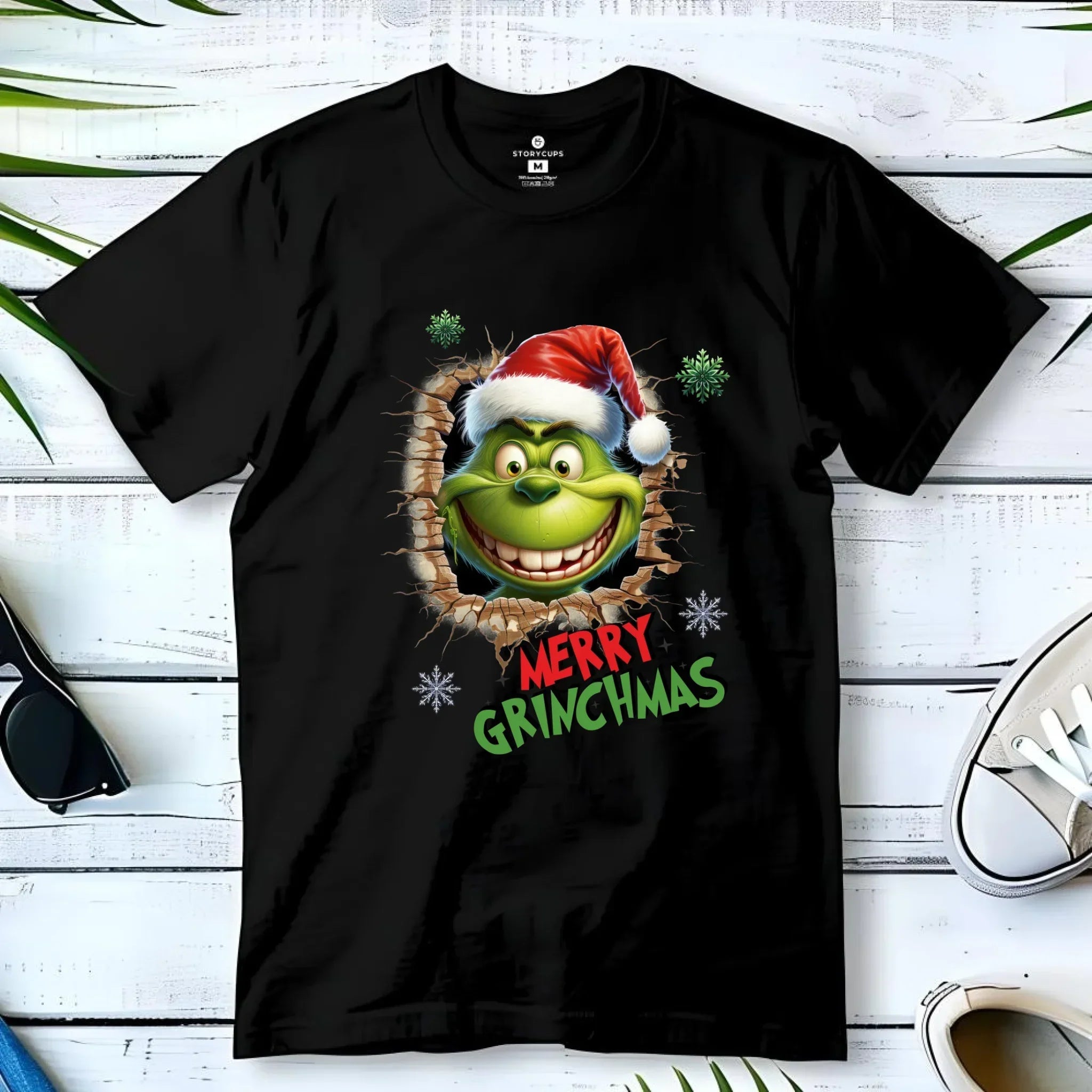 Koszulka dziecięca świąteczna - Grinch - Merry Grinchmas BN113 - StoryCups.pl