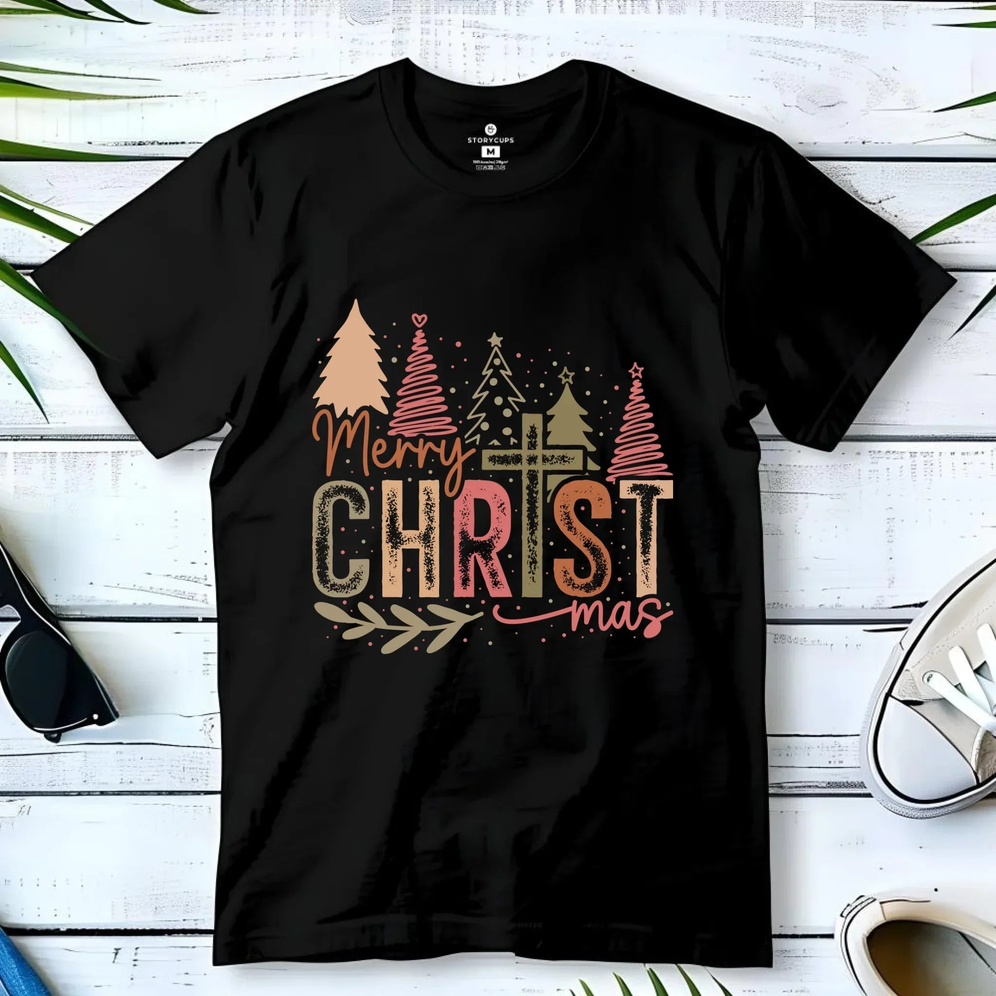 Koszulka dziecięca świąteczna - Merry Christmas BN01 - StoryCups.pl
