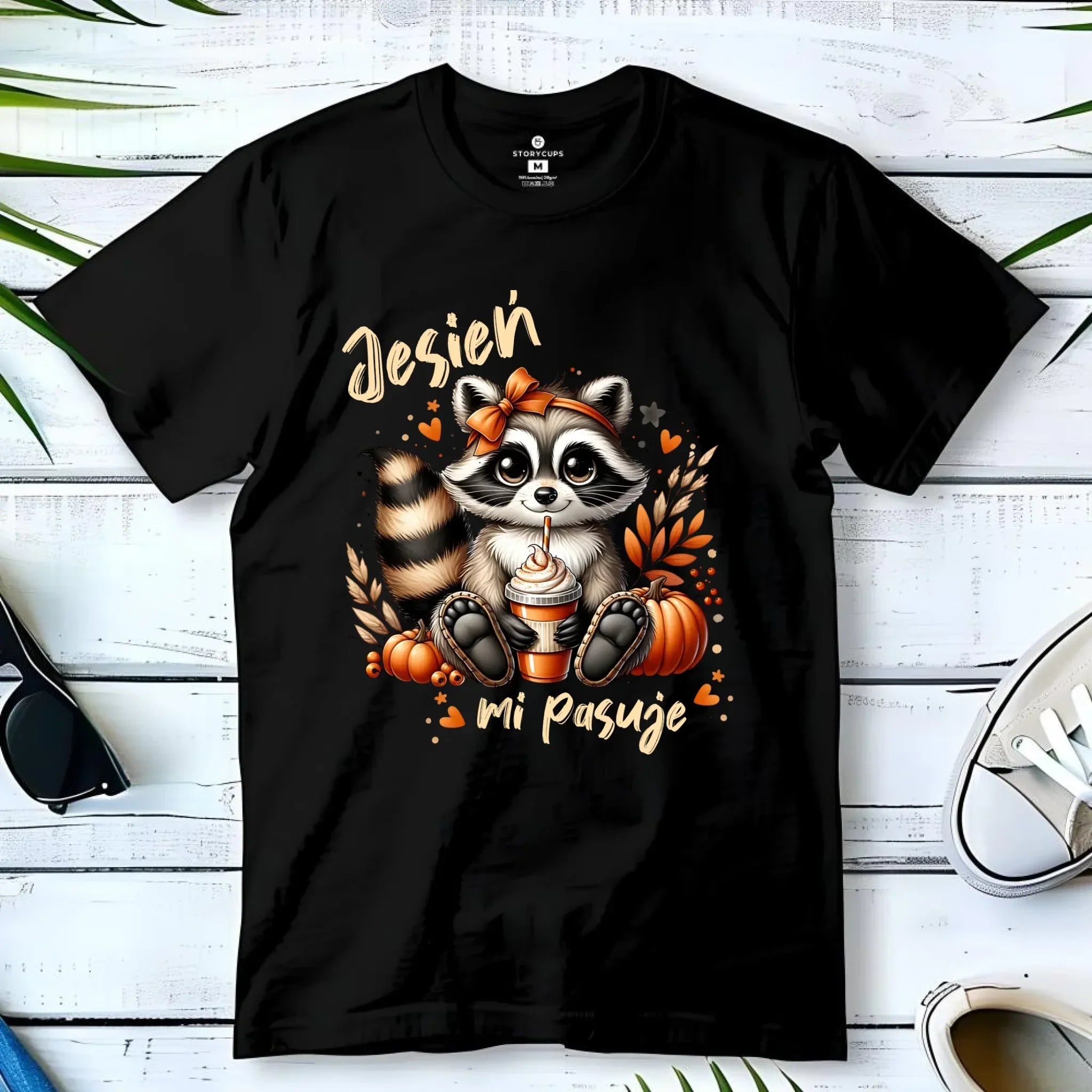 Koszulka dziecięca jesienna - Jesień mi pasuje JS25 - StoryCups.pl