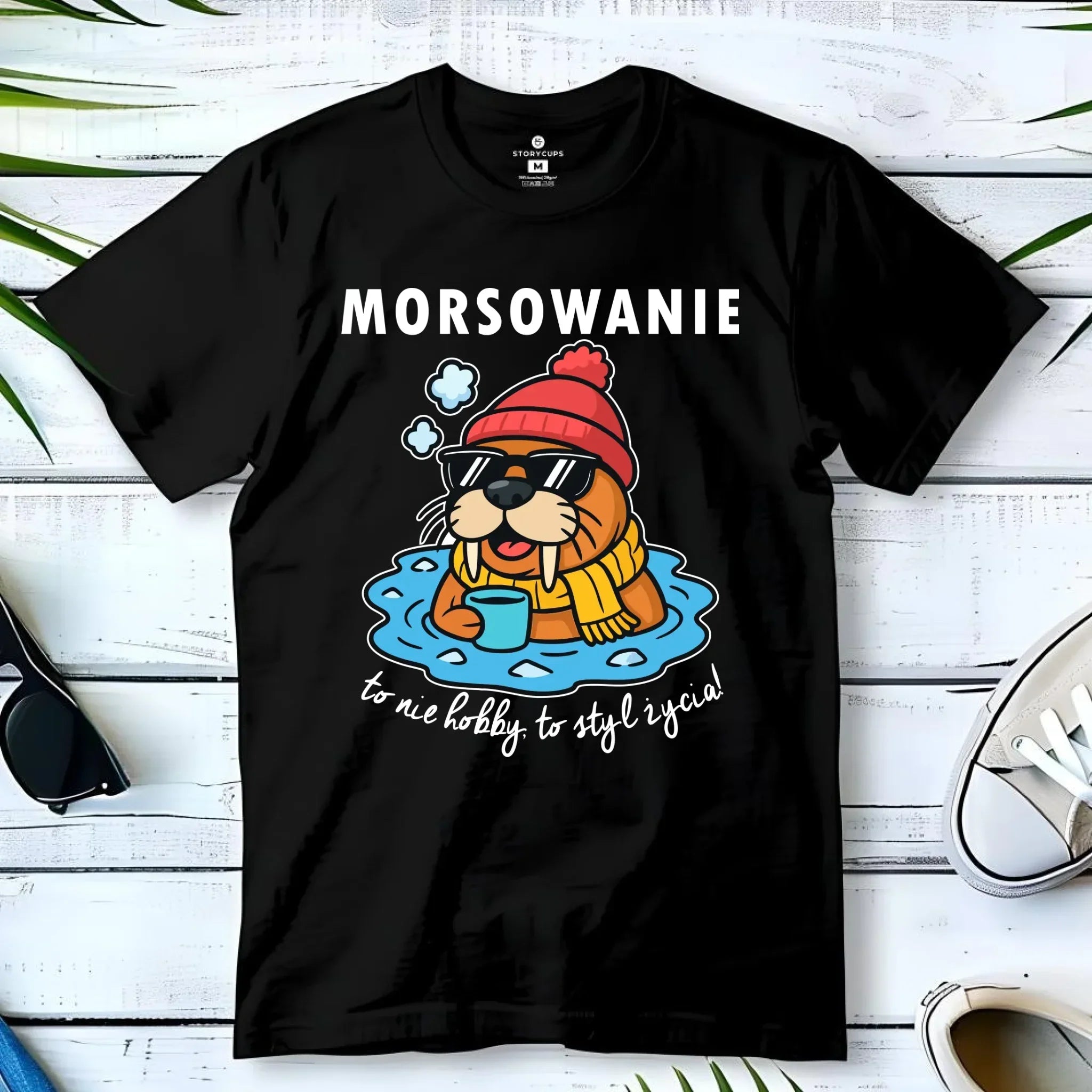 Koszulka dziecięca - prezent dla morsa - Morsowanie to styl życia HM10 - StoryCups.pl