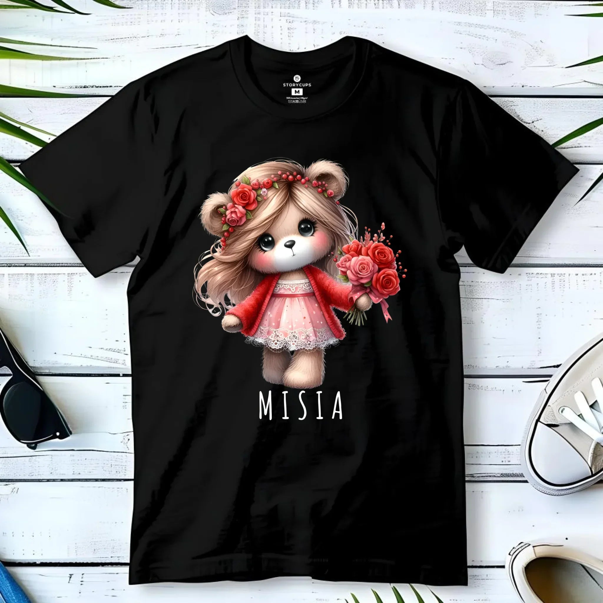 Koszulka dziecięca - Urocza Misia W35 - StoryCups.pl