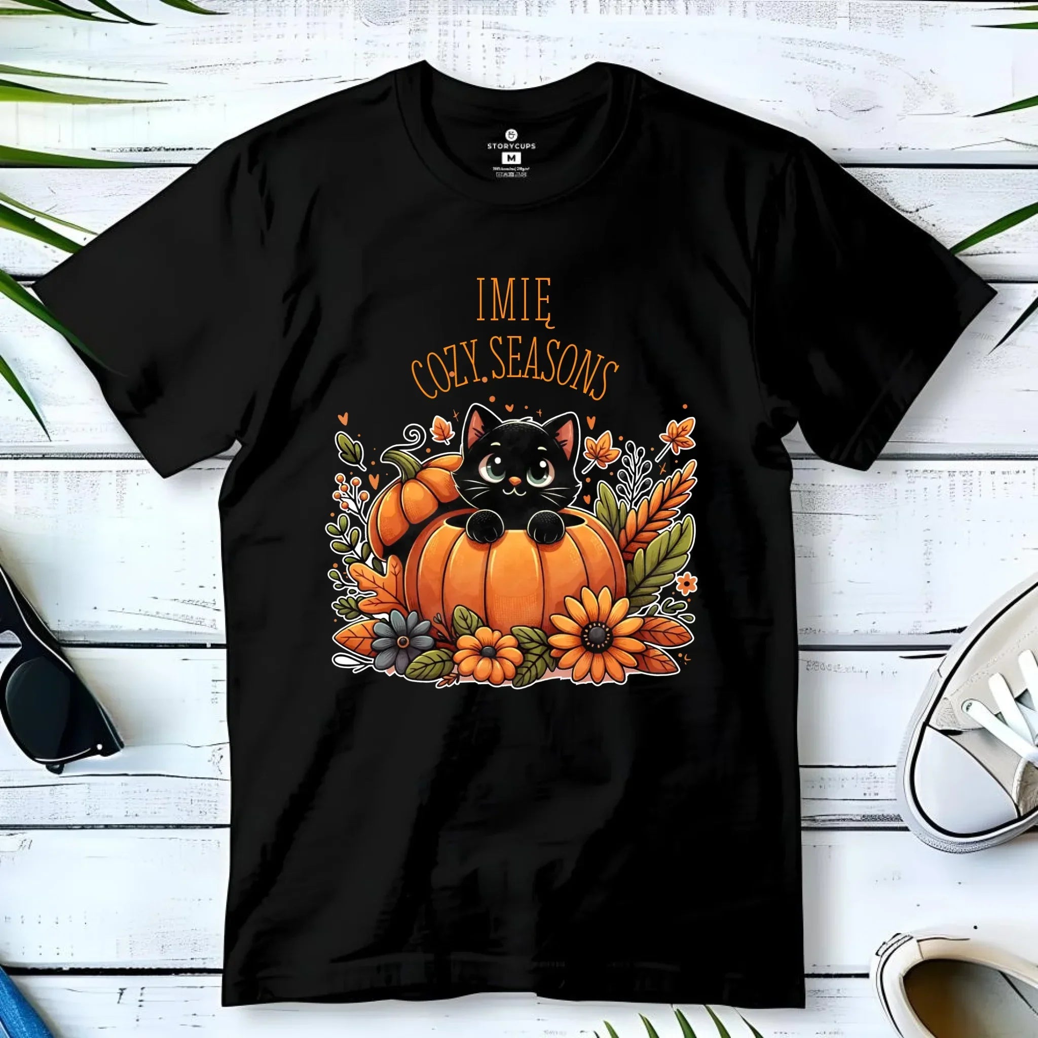 Koszulka dziecięca jesienna - Cozy Seasons - personalizowana JS01 - StoryCups.pl