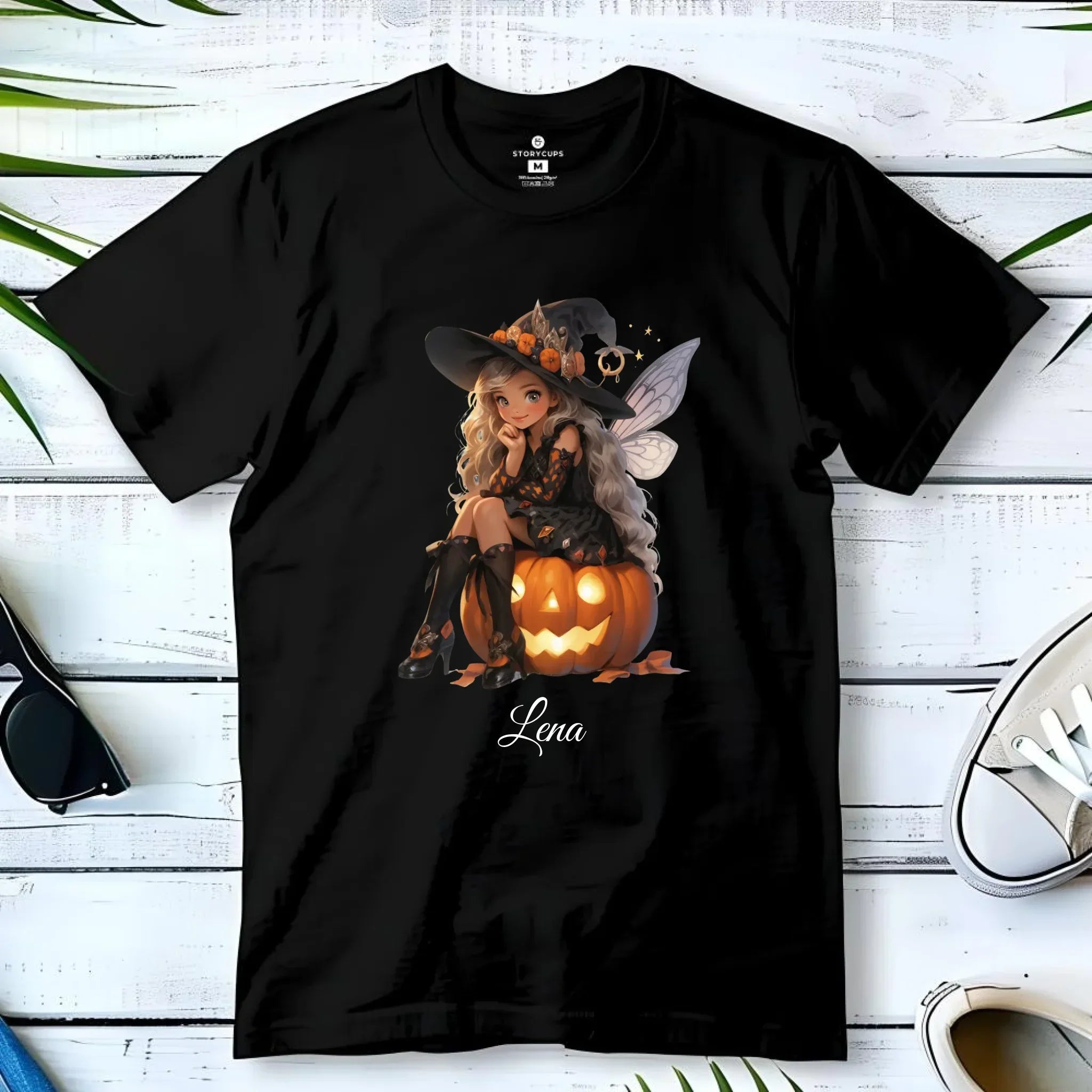 Koszulka dziecięca na Halloween - Wróżka - wybierz postać - personalizowana HL02 - StoryCups.pl