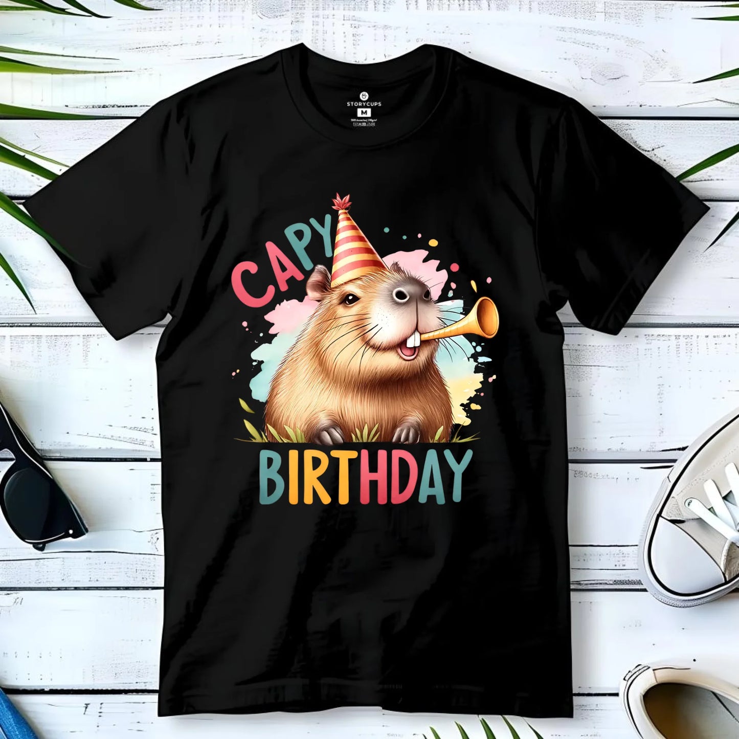 Koszulka dziecięca urodzinowa - prezent na urodziny - Kapibara U21