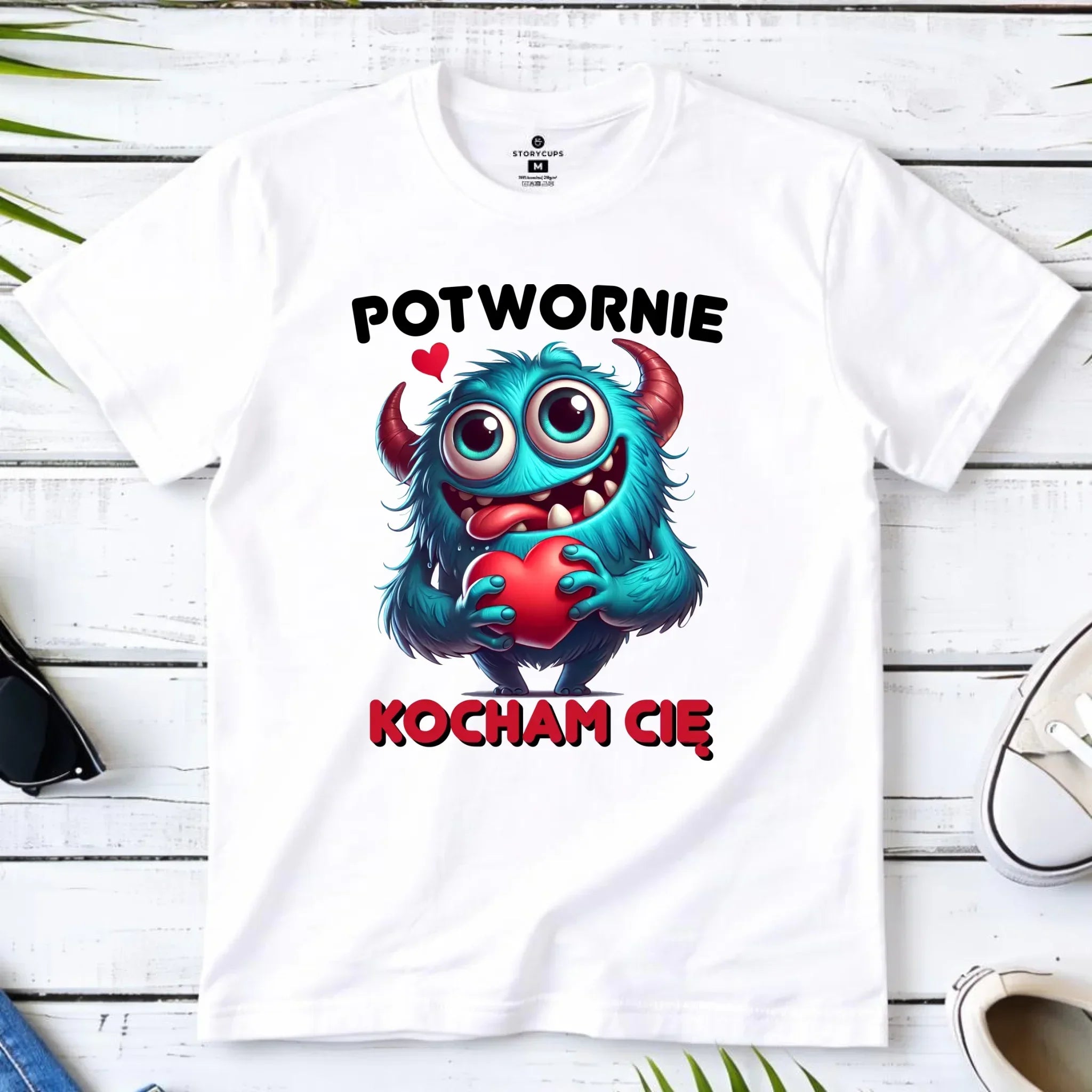 Koszulka dziecięca - Potwornie Kocham Cię W45 - StoryCups.pl