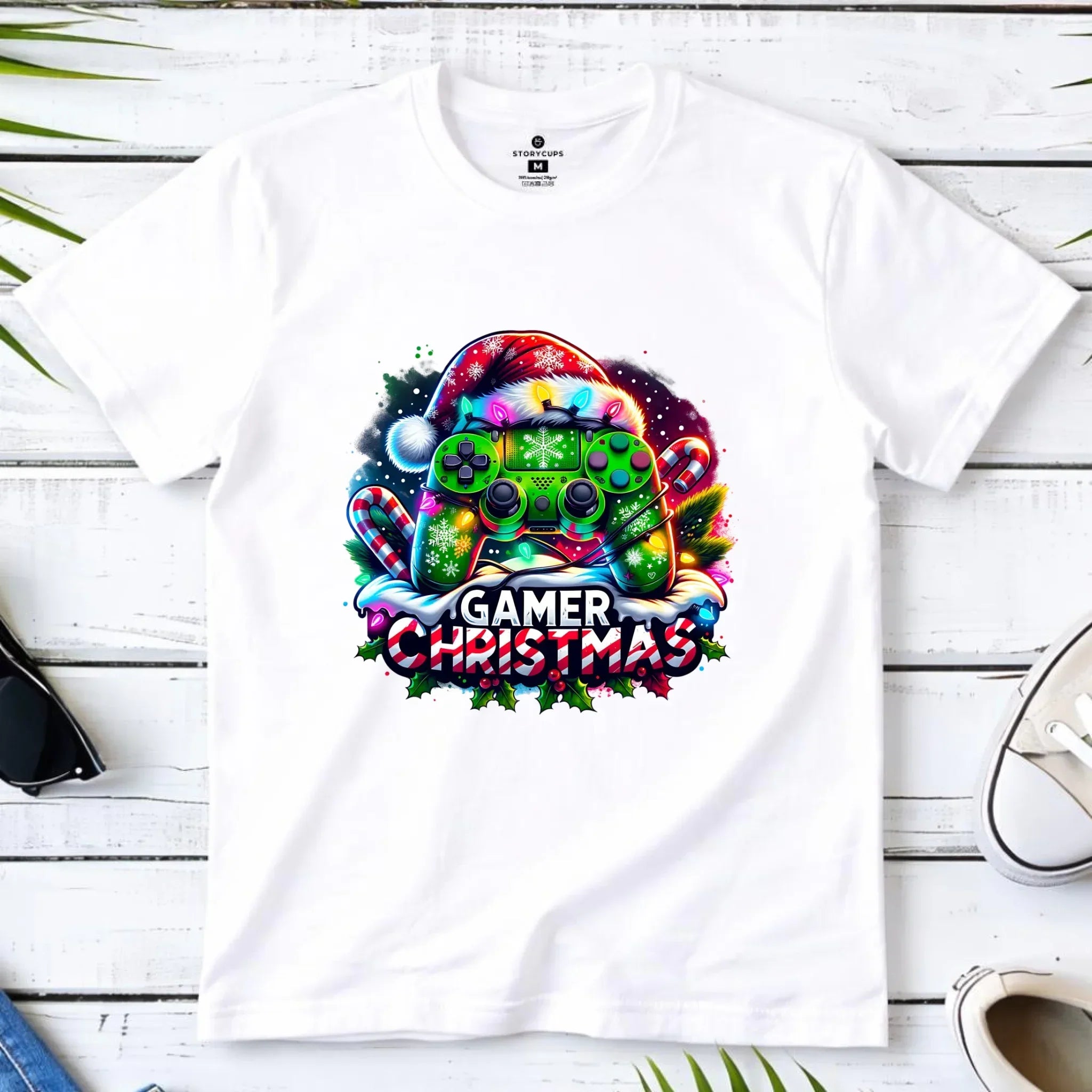 Koszulka dziecięca świąteczna - prezent dla gracza - Christmas gamer BN22 - StoryCups.pl
