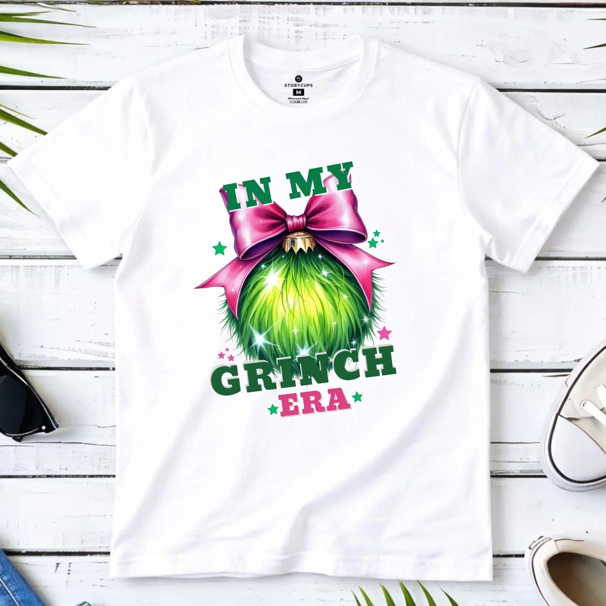 Koszulka dziecięca świąteczna - In my Grinch era BN26 - StoryCups.pl