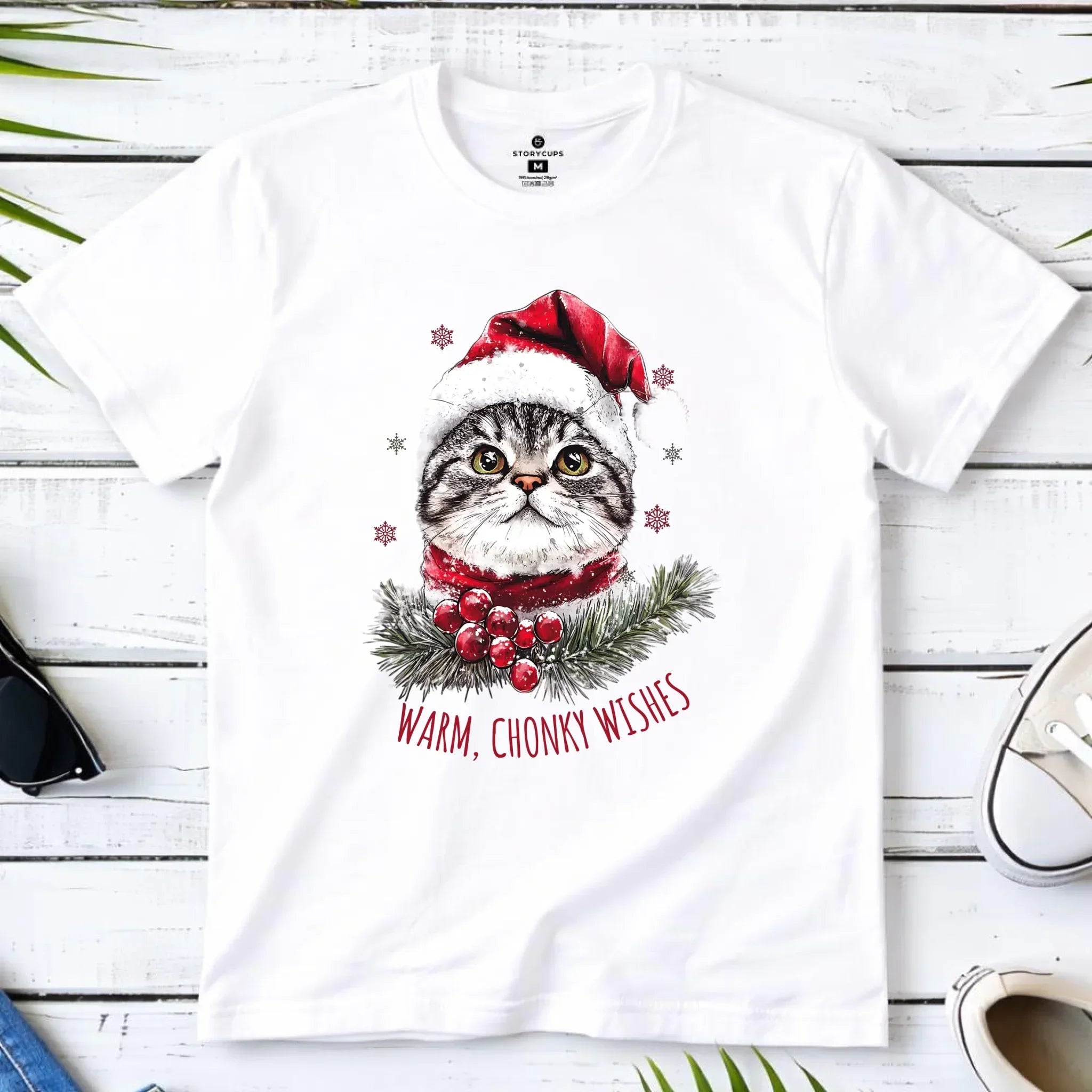 Koszulka dziecięca świąteczna - Warm, Chonky Wishes BN36 - StoryCups.pl