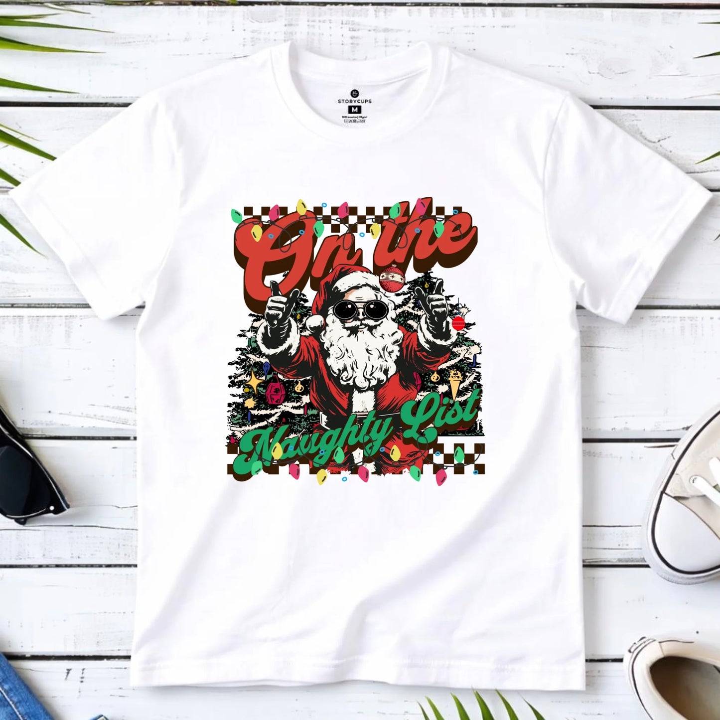 Koszulka dziecięca świąteczna - On the Naughty List BN50