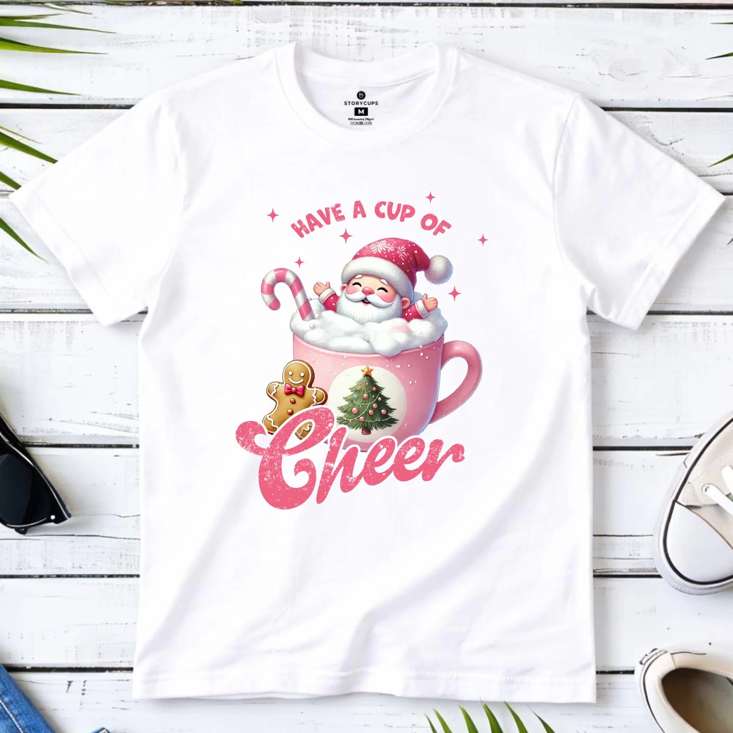 Koszulka dziecięca świąteczna - Have a cup of cheer BN53