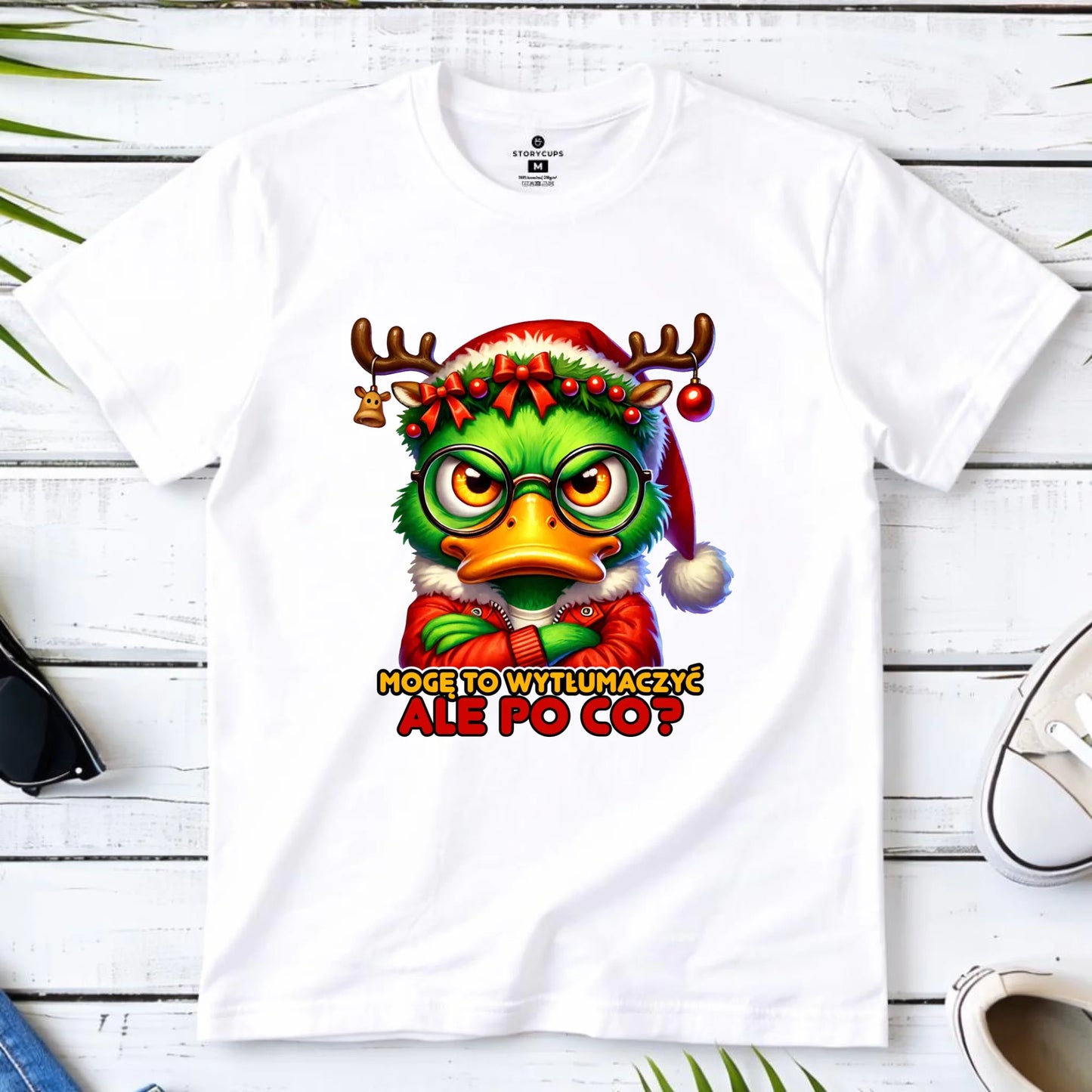 Koszulka dziecięca świąteczna - Mogę to wytłumaczyć Ale po co? BN77