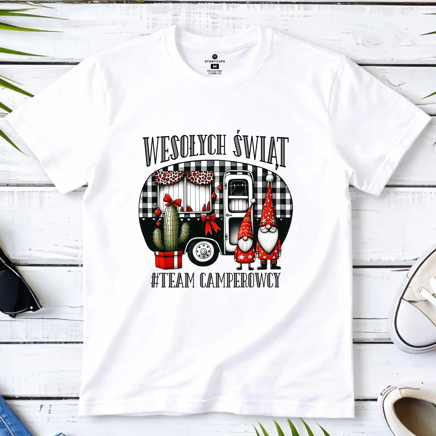 Koszulka dziecięca świąteczna - Wesołych Świąt Team Camperowcy BN44