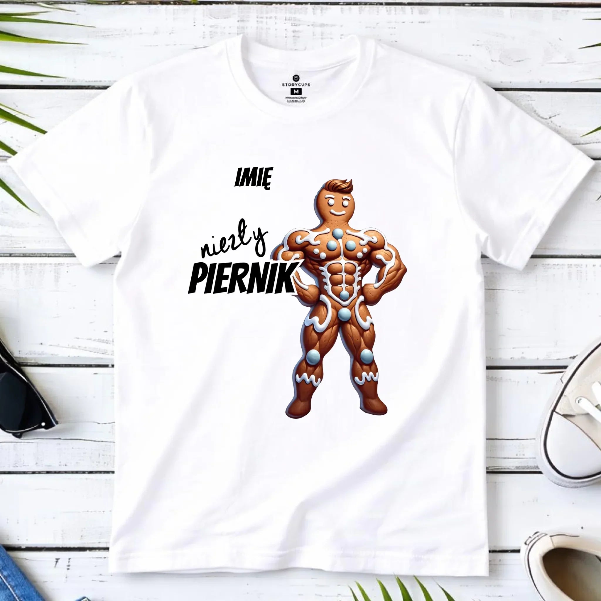 Koszulka dziecięca świąteczna - Niezły piernik - personalizowana BN24 - StoryCups.pl