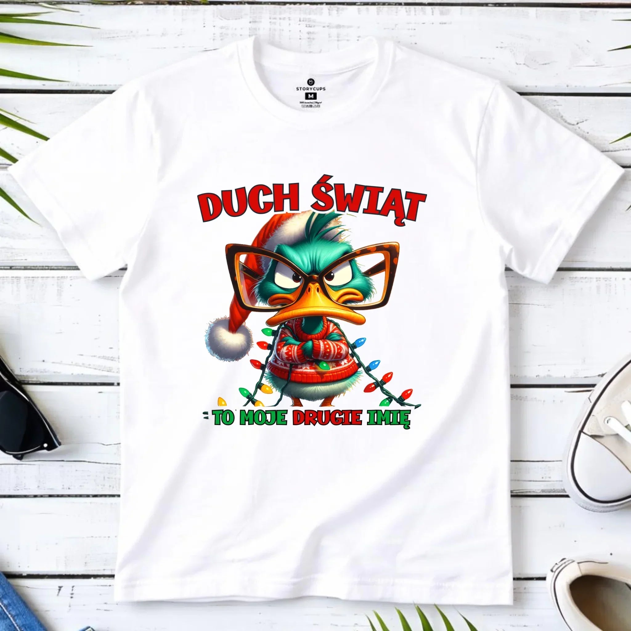 Koszulka dziecięca świąteczna - Duch Świąt to moje drugie imię BN76 - StoryCups.pl