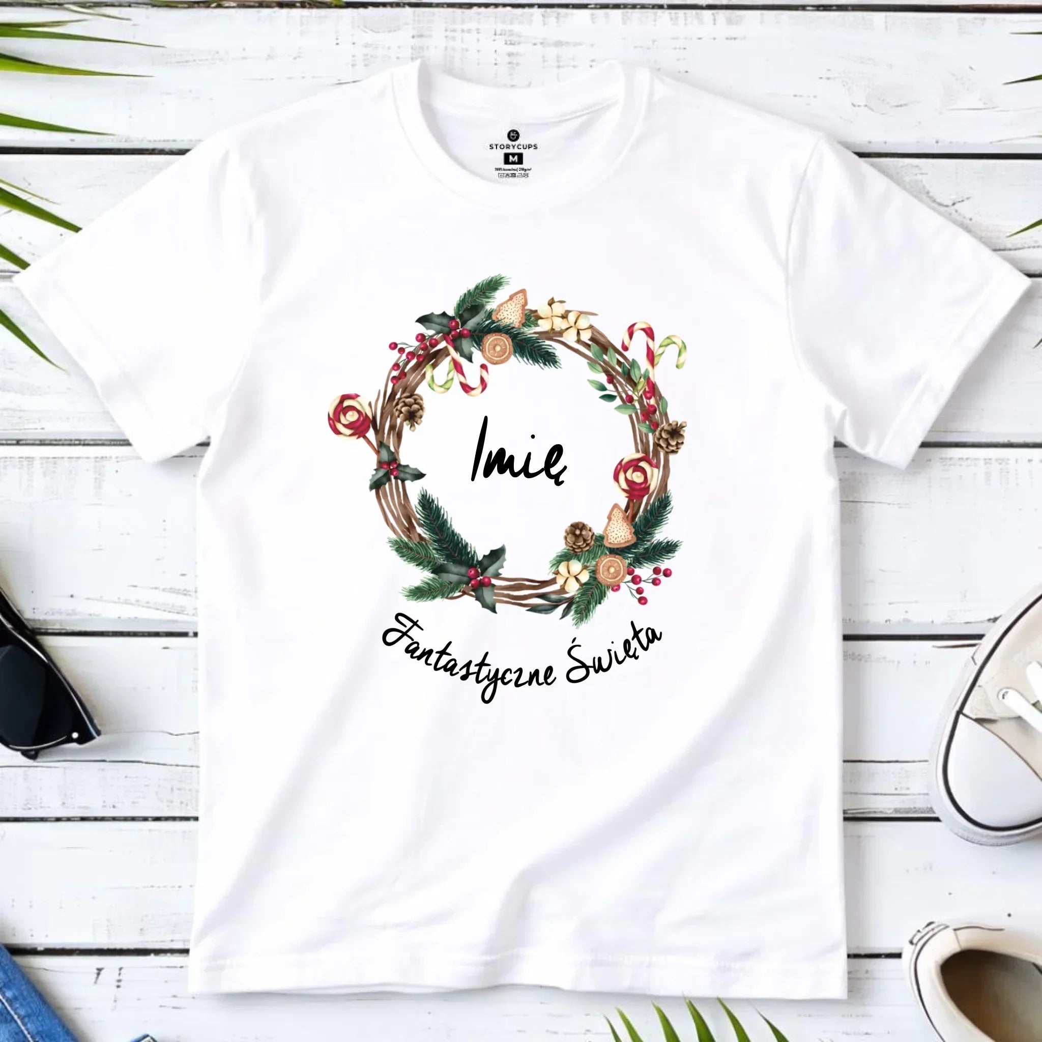 Koszulka dziecięca świąteczna - Fantastyczne Święta - personalizowana BN14 - StoryCups.pl