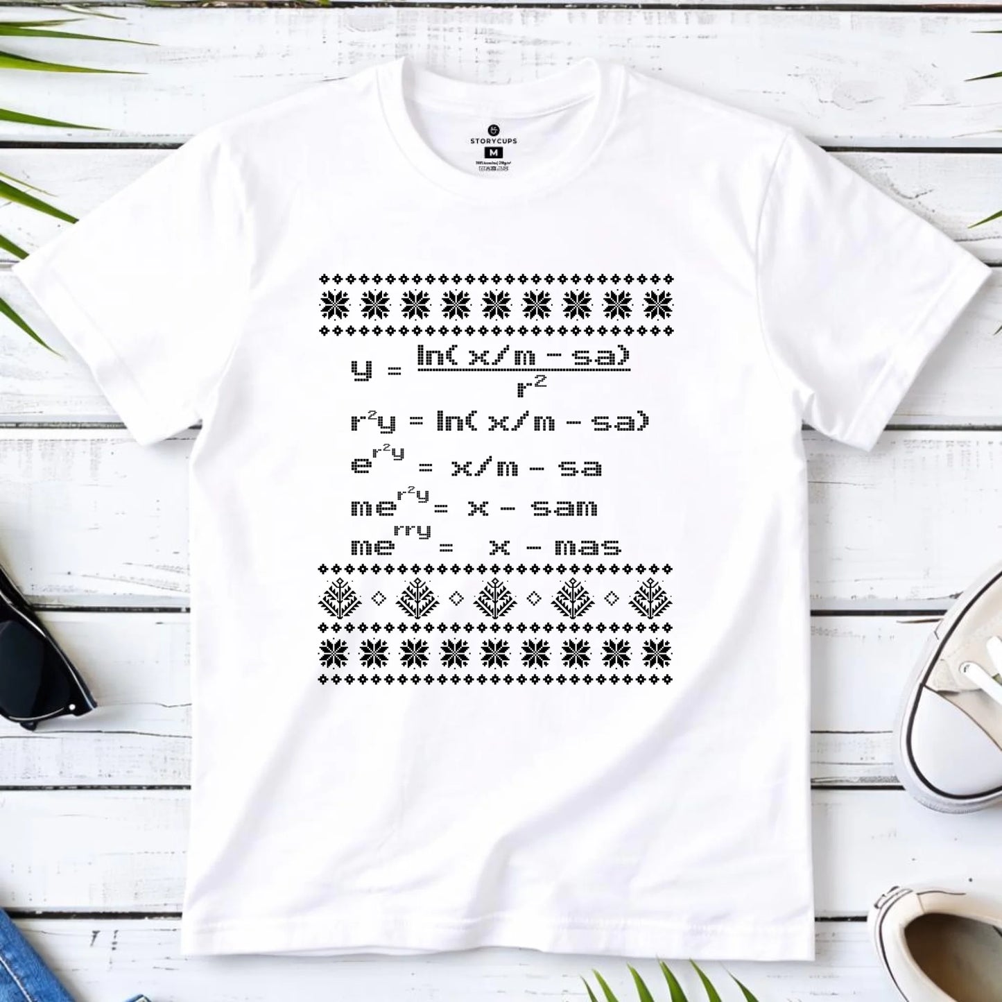 Koszulka dziecięca świąteczna - Zadanie matematyczne BN108