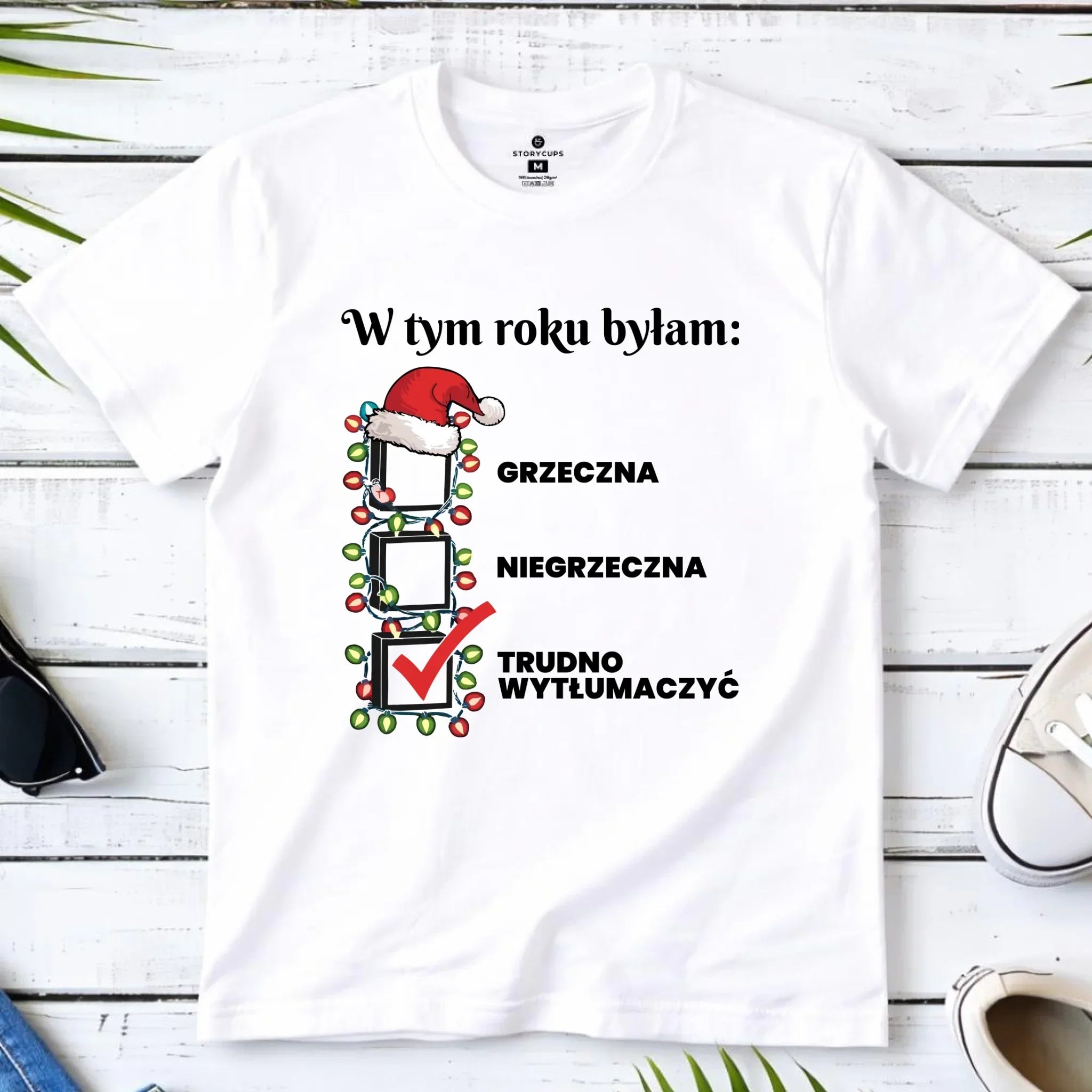 Koszulka dziecięca świąteczna dla dziewczynki - Trudno wytłumaczyć BN137 - StoryCups.pl