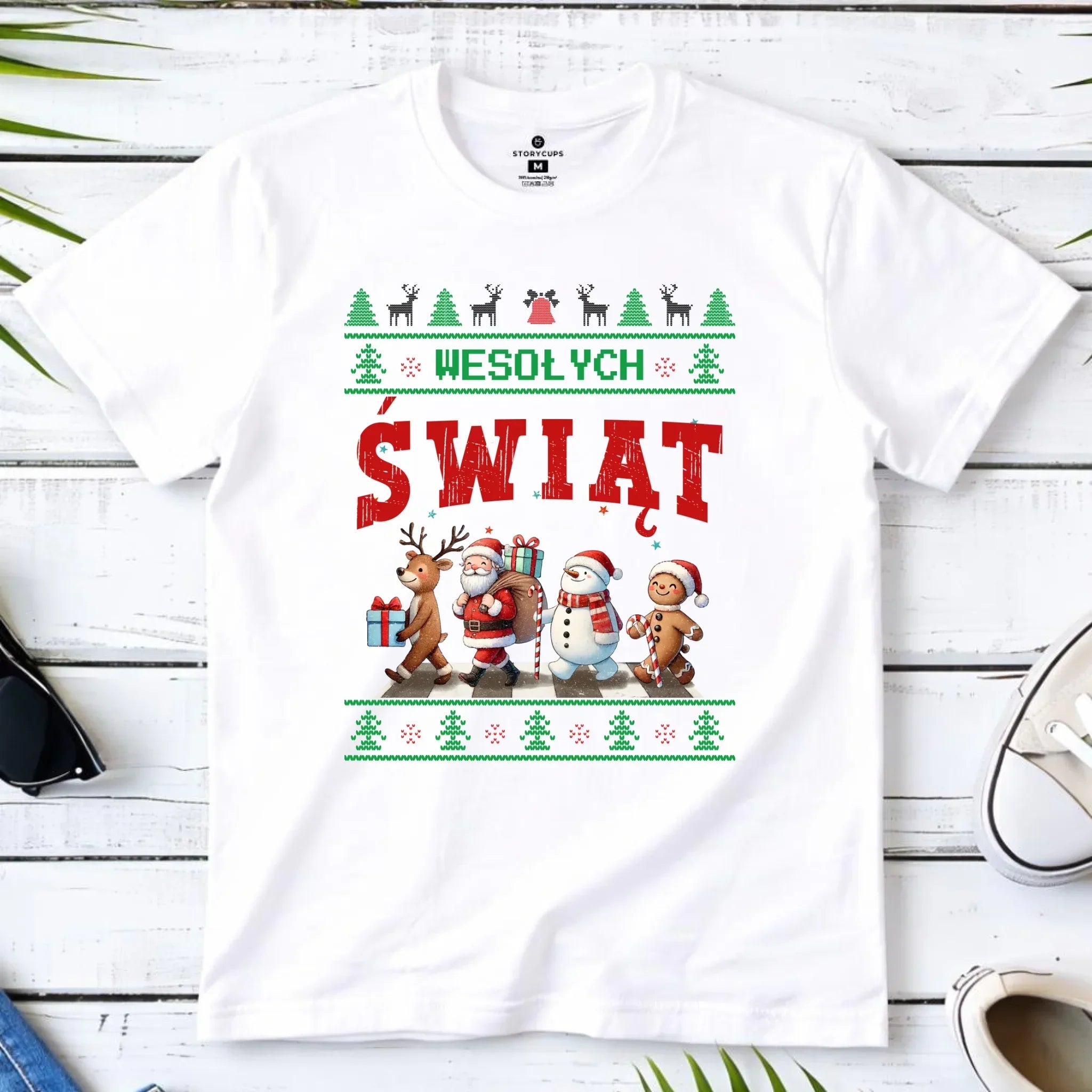 Koszulka dziecięca świąteczna - Wesołych Świąt BN06 - StoryCups.pl