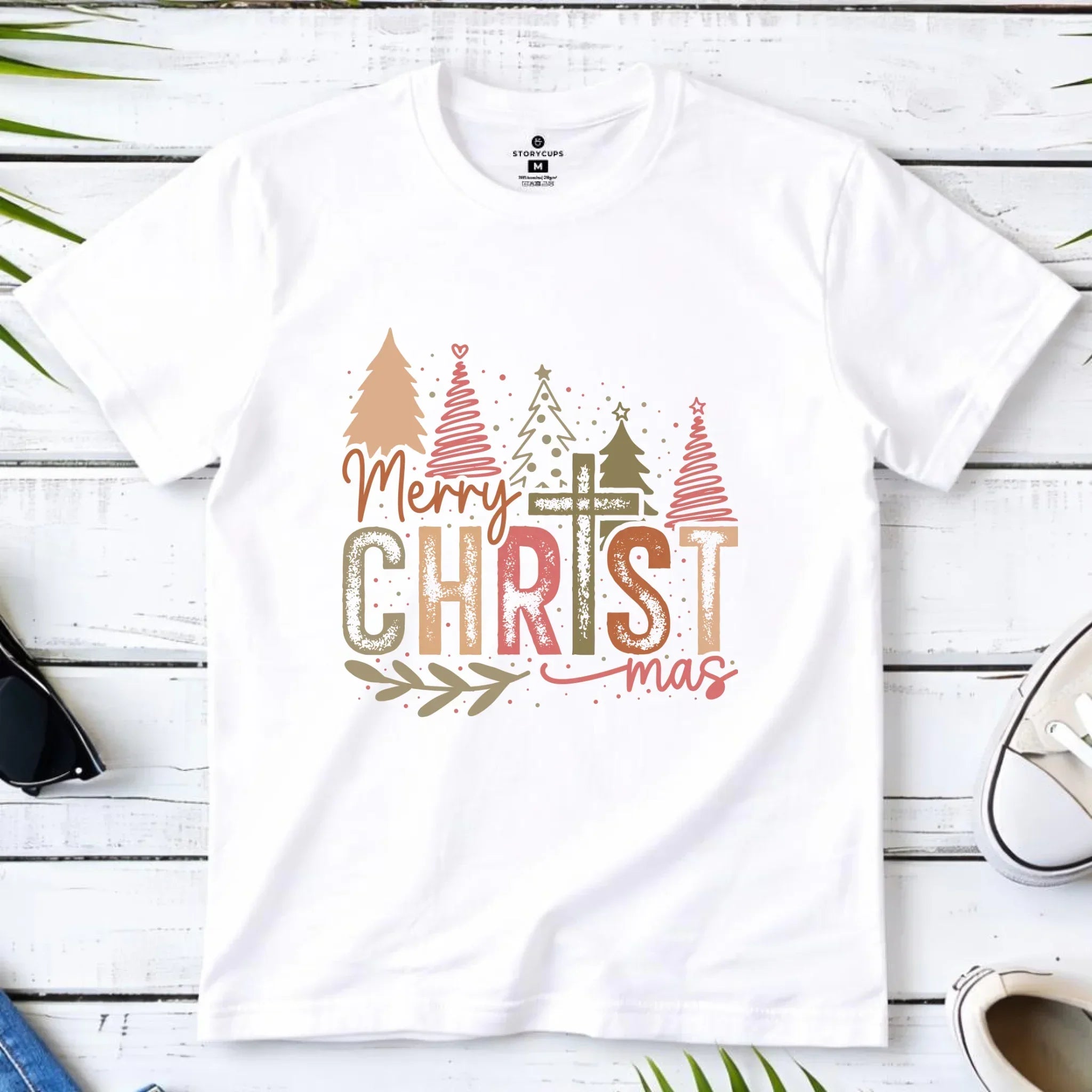 Koszulka dziecięca świąteczna - Merry Christmas BN01 - StoryCups.pl