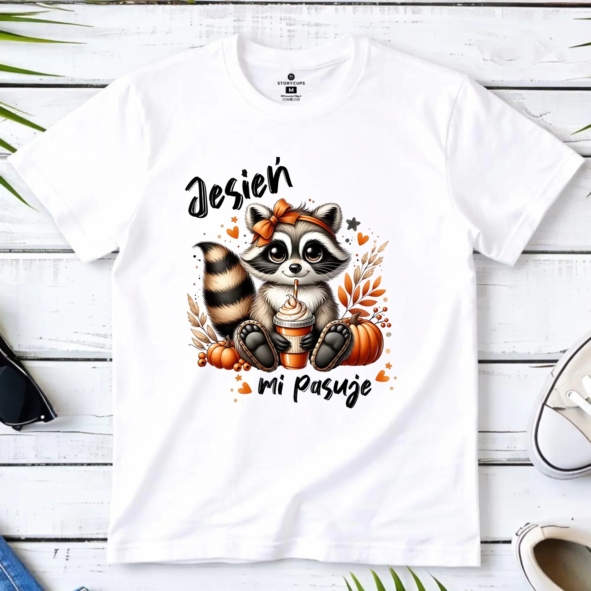 Koszulka dziecięca jesienna - Jesień mi pasuje JS25 - StoryCups.pl