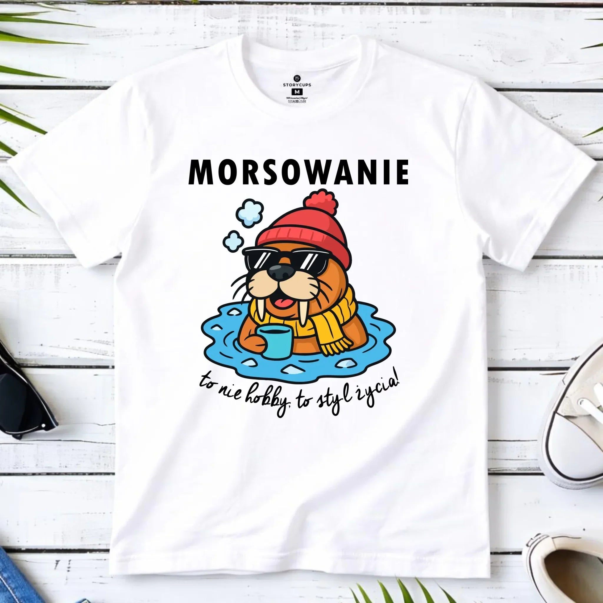 Koszulka dziecięca - prezent dla morsa - Morsowanie to styl życia HM10 - StoryCups.pl