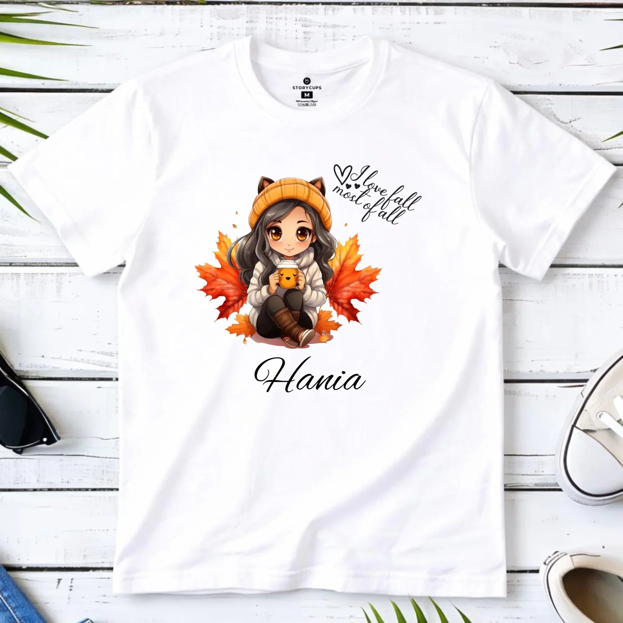 Koszulka dziecięca jesienna - Anime - personalizowana JS06 - StoryCups.pl