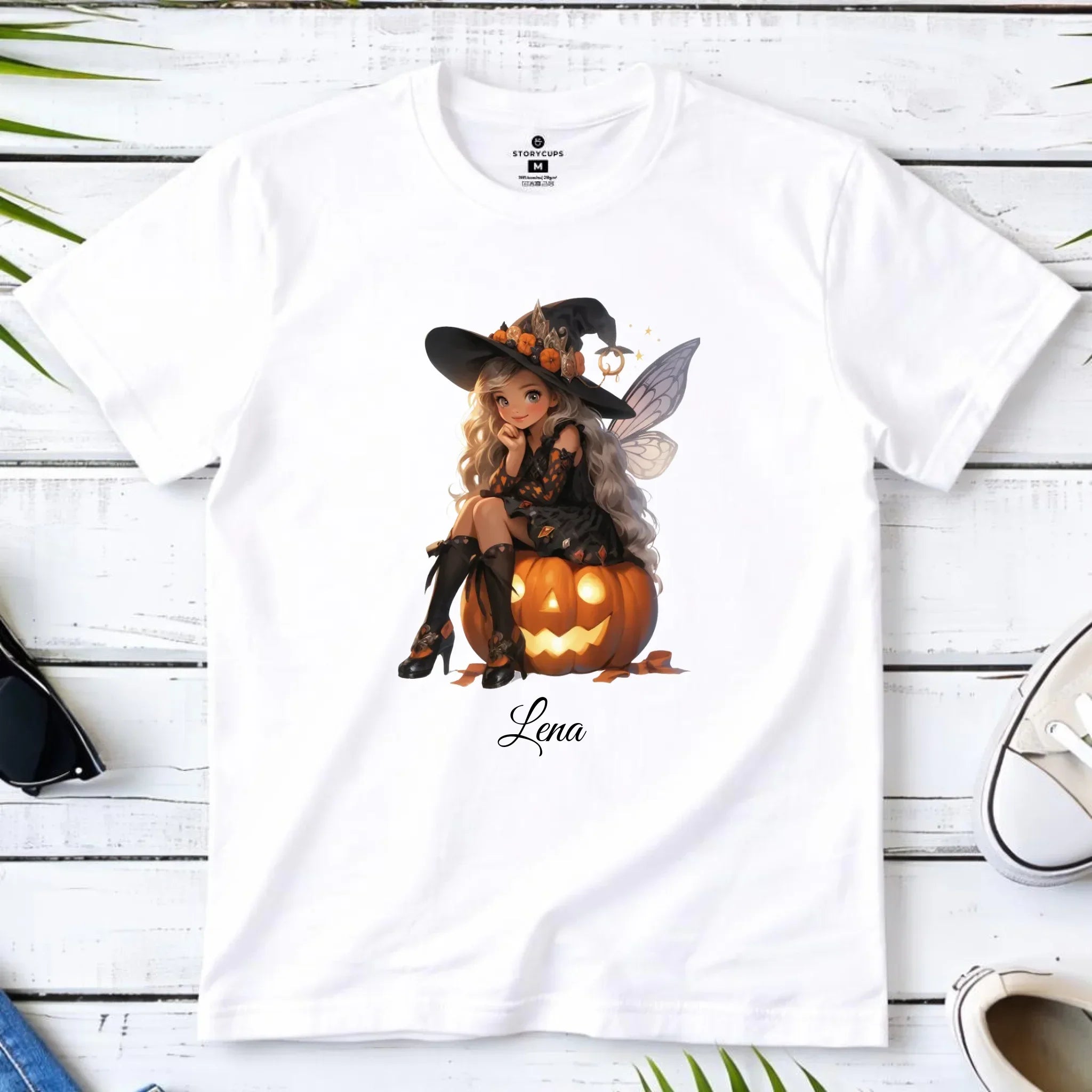 Koszulka dziecięca na Halloween - Wróżka - wybierz postać - personalizowana HL02 - StoryCups.pl