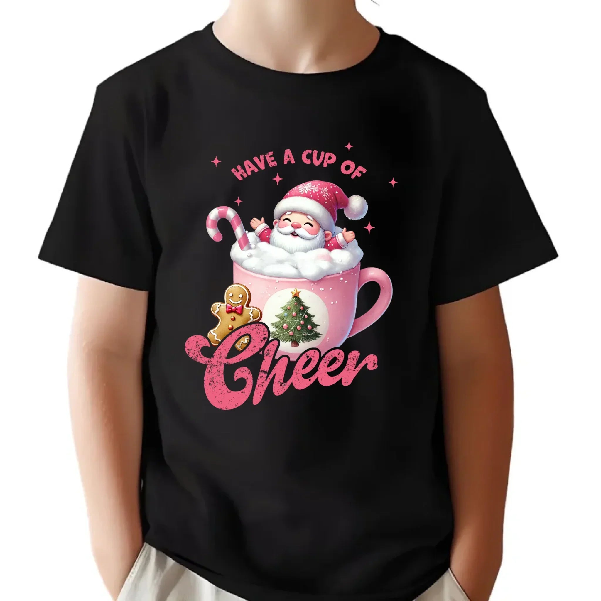 Koszulka dziecięca świąteczna - Have a cup of cheer BN53 - StoryCups.pl