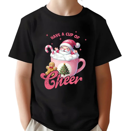 Koszulka dziecięca świąteczna - Have a cup of cheer BN53