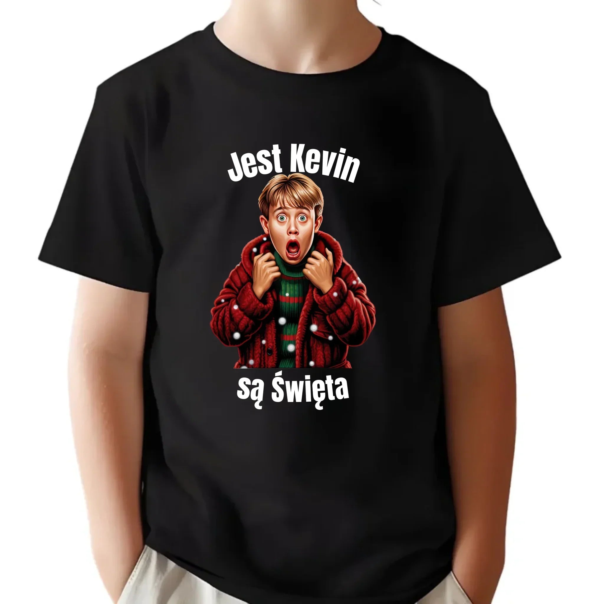 Koszulka dziecięca świąteczna - Jest Kevin są święta BN27 - StoryCups.pl
