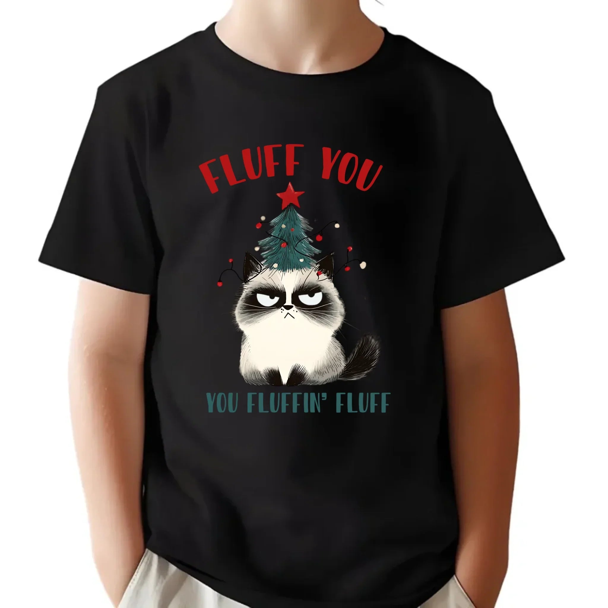 Koszulka dziecięca świąteczna - Fluff You BN10 - StoryCups.pl