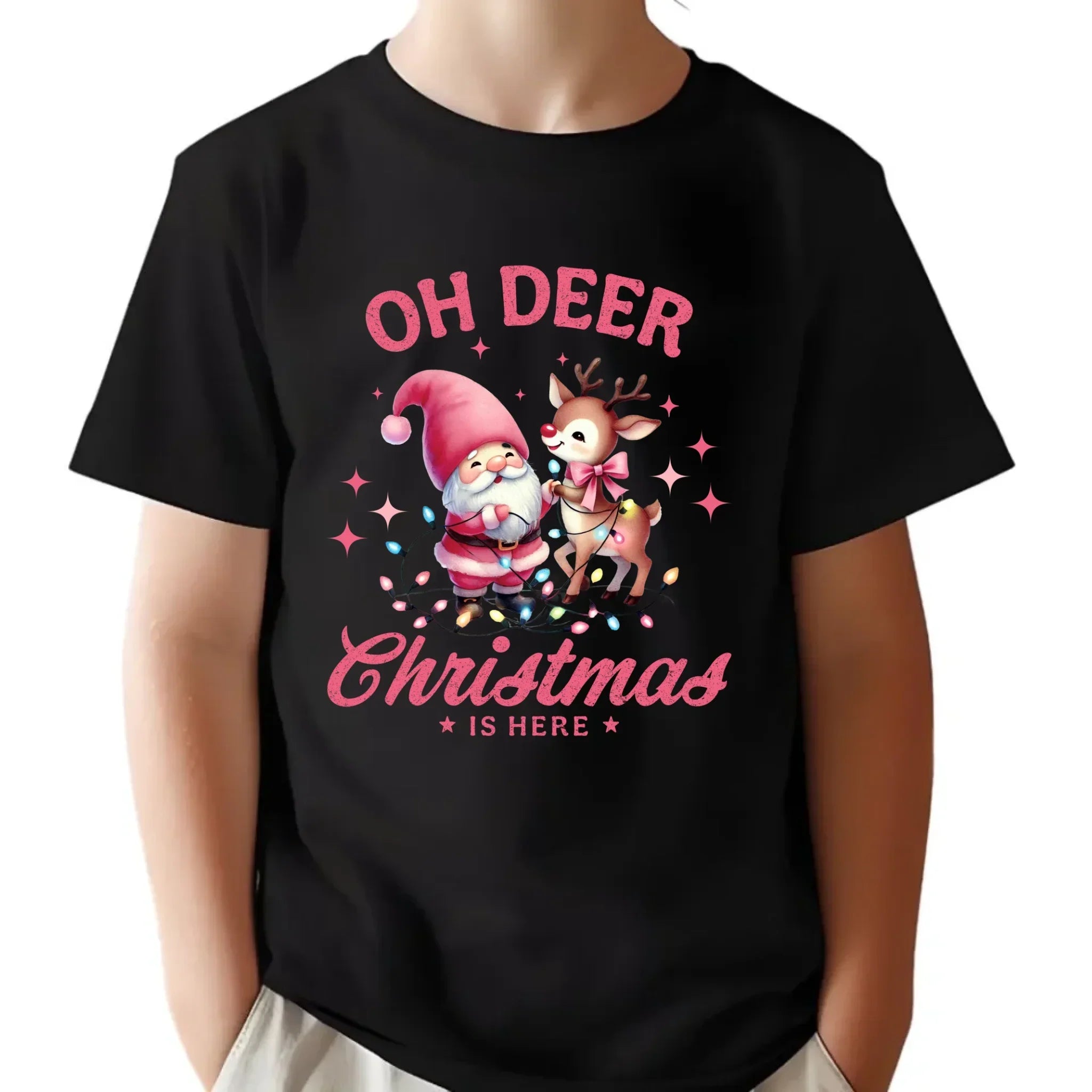 Koszulka dziecięca świąteczna - Oh deer Christmas is here BN59 - StoryCups.pl