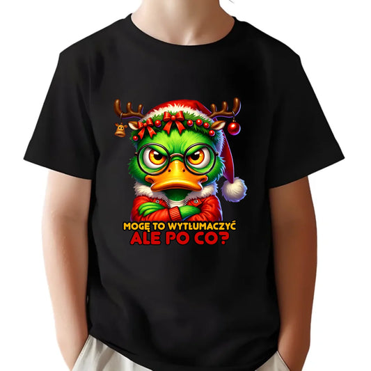 Koszulka dziecięca świąteczna - Mogę to wytłumaczyć Ale po co? BN77